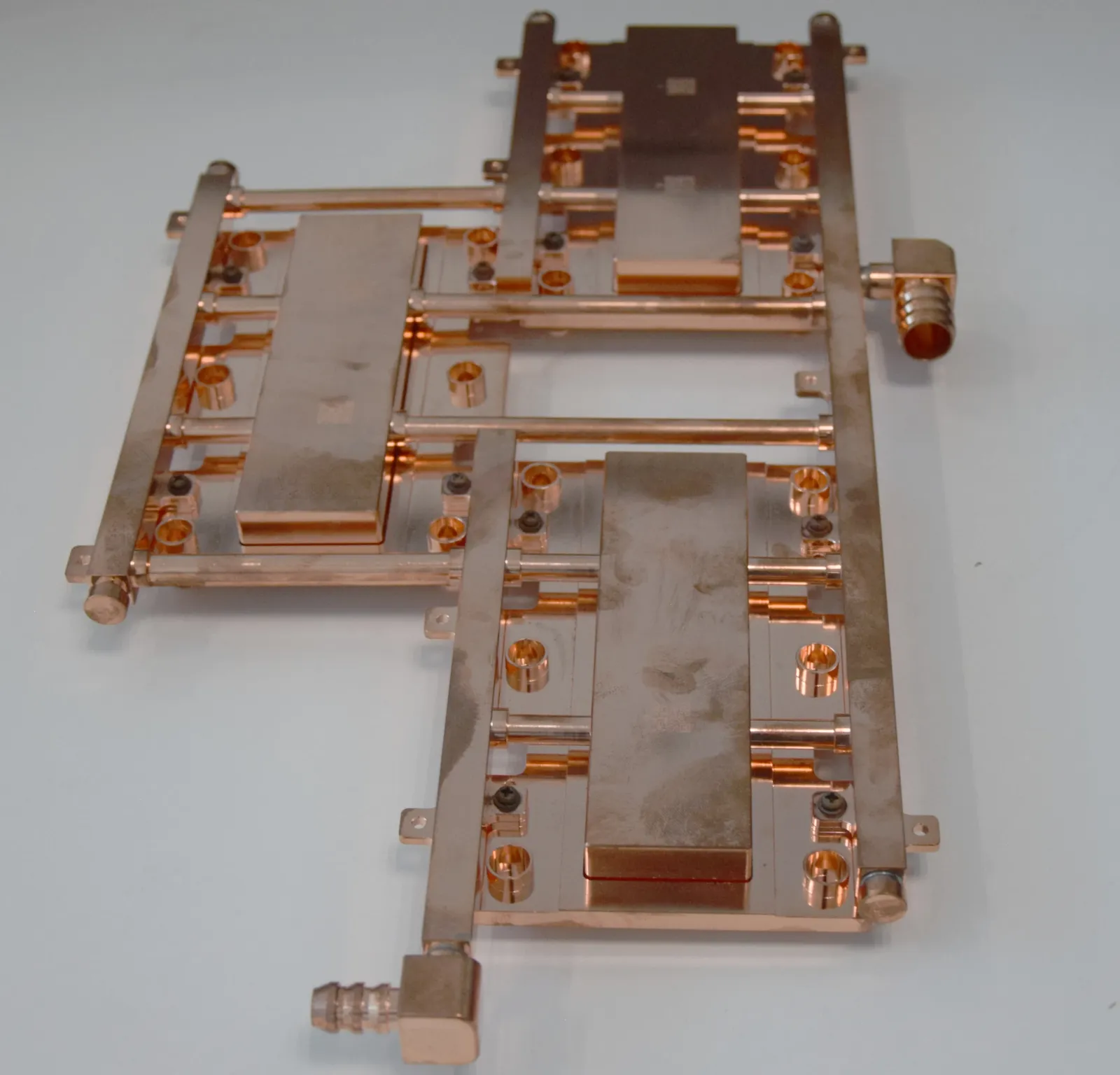 Gun Drilled liquid cooling plate