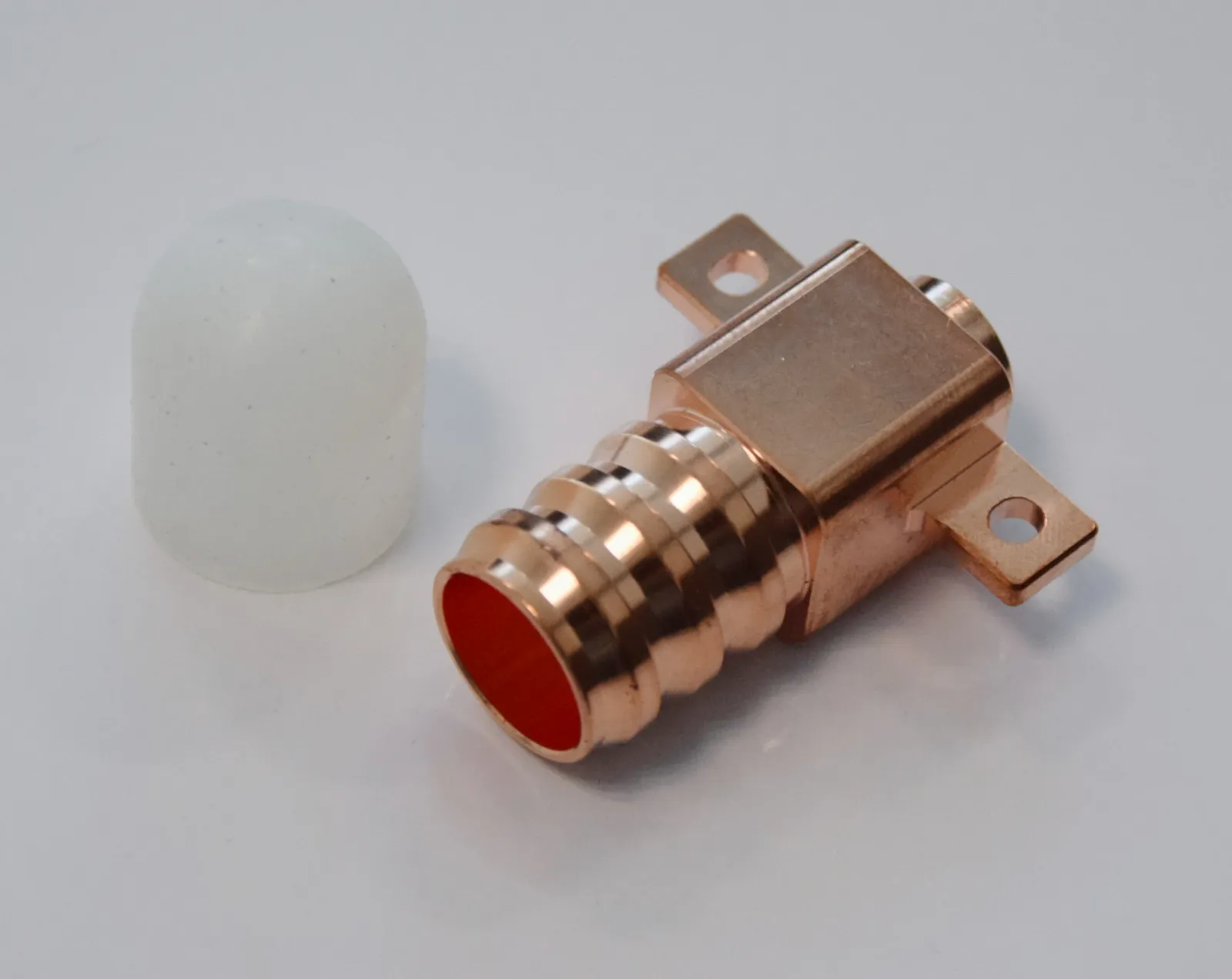 custom liquid cooling inlet outlet copper