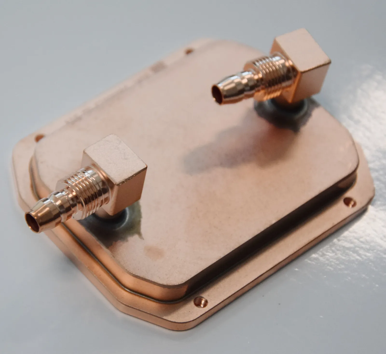 Copper Liquid cooling plates for GPU