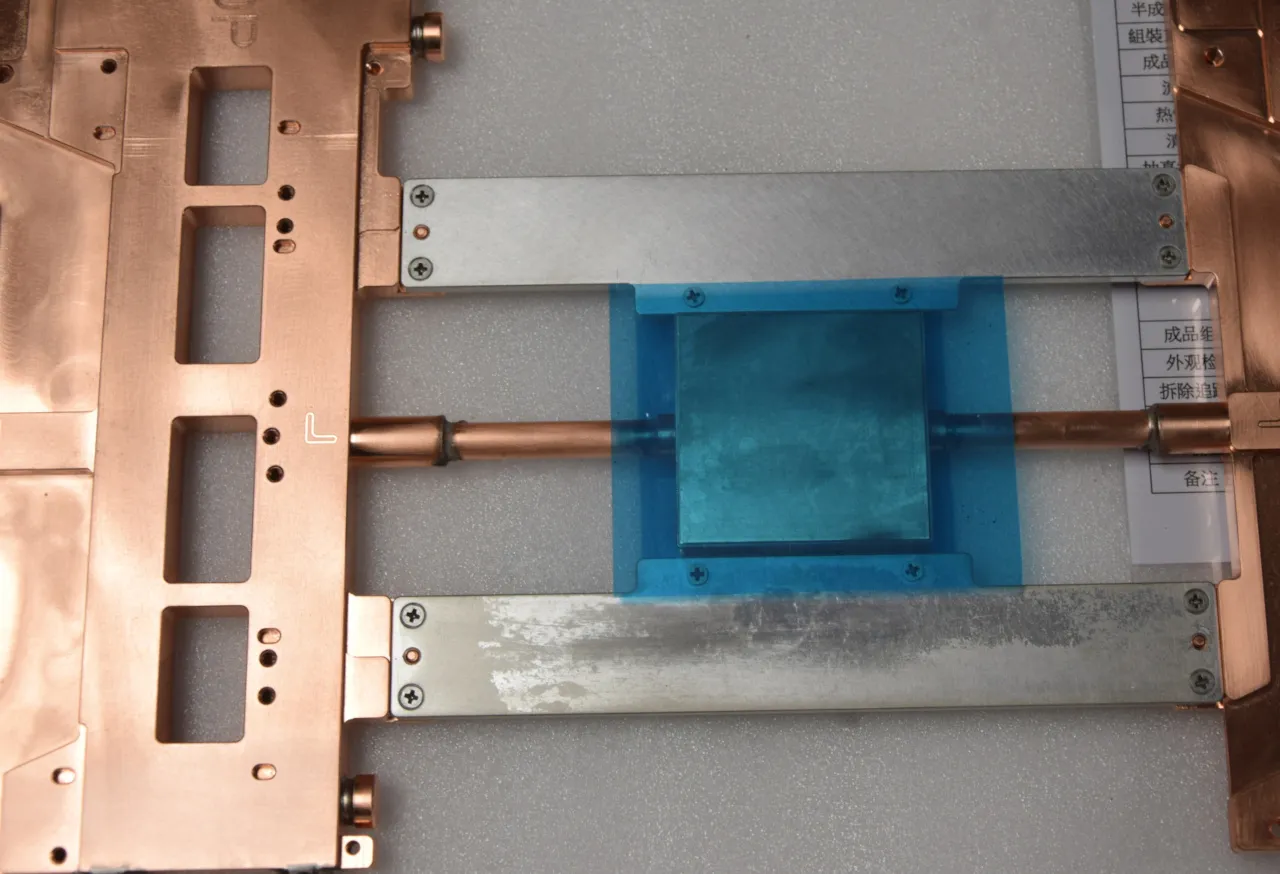 Copper Liquid cold plates for high power data center GB300 series